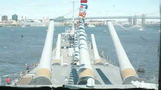 Underway on Battleship New Jersey [upl. by Emory441]