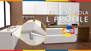 Handless LED GOLA profile for Cabinet LAGO2703 [upl. by Cigam997]