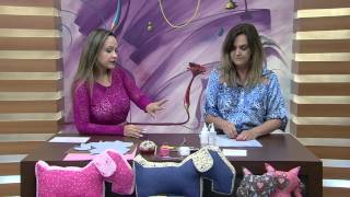 Mulhercom 30092014  Gatinho Tecido por Vera Brugin  Parte 1 [upl. by Sivek]