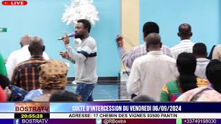 CULTE DINTERCESSION VENDREDI 06092024 [upl. by Annairol]