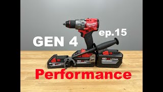 Milwaukee GEN 4 M18 FUEL 12 inch hammer drill review  290420  drills ep15  gen3 vs gen4 [upl. by Nauj]