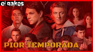 Cobra kai 6⁰ temporada é a pior da série [upl. by Reldnahc]