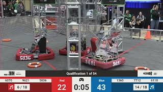 Qualification 1  2024 ONT District Durham College Event [upl. by Kendra]