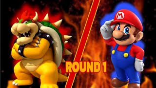 Mario VS Bowser  Super Mario 64 DS 3 [upl. by Eednim366]