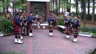 U S Coast Guard Pipe Band MacRae Meadow [upl. by Nairrot]