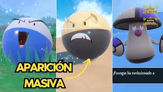 ✨ ¡VOLTORB de HISUI SHINY VOLTORB CLÁSICO y FOONGUS 🎉 ¡Evento en POKÉMON ESCARLATA y PURPURA 🌟 [upl. by Bel]