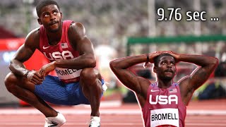 Absolutely Insane  Trayvon Bromell vs Christian Coleman  976 sec [upl. by Zeuqcaj]