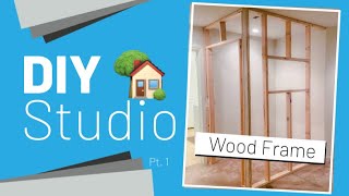 DIY Home Studio  Vocal Booth Build  Part 1 Wood Frame [upl. by Rafaellle]