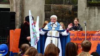 20111031  Wittenberg  Reformationstag [upl. by Derdlim664]