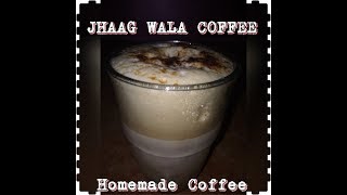 How to make Jhaag wala Coffee without coffee maker Jhaagwalacoffee Nescafecoffee CoffeeRecipe [upl. by Eicnahc]