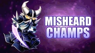 League of Legends  Misheard Champs [upl. by Ergener]