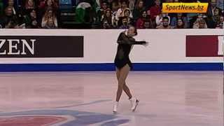 Carolina Kostner bei der EM in Zagreb 26113 [upl. by Dnivra994]