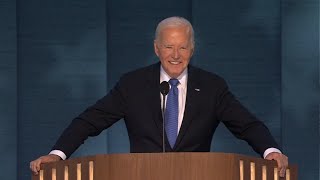 FULL SPEECH Biden in emotional DNC speech I gave my best to you [upl. by Close]