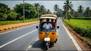 TukTuk ride from Peliyagoda to Dematagoda [upl. by Nhguav602]