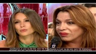 Lizy Tagliani le dijo de todo a Pampita [upl. by Kenrick]