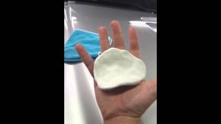 Removing Overspray with clay bar [upl. by Hannis]