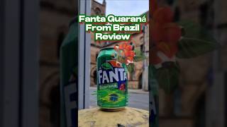 Fanta Guarana Flavour From Brazil Review 🇧🇷🫘 brazil cocacola fanta guarana review [upl. by Renita]