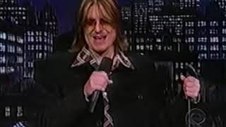 The Late Mitch Hedberg  Letterman Appearance [upl. by Oirad]