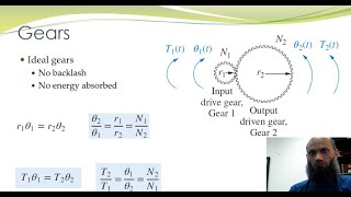 LCS 8  Modeling of Mechanical systems with gears [upl. by Koslo155]