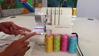 Singer 14CG754 ProFinish Serger Overlock 5 Warranty amp Manual [upl. by Marriott447]