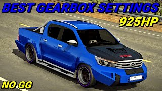 TOYOTA HILUX 925HP GEARBOX SETTINGS  CAR PARKING MULTIPLAYER NEW UPDATE [upl. by Weaver]