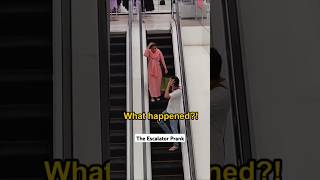 Escalator Prank 😂 She Got Scared 😳😟 [upl. by Campy]