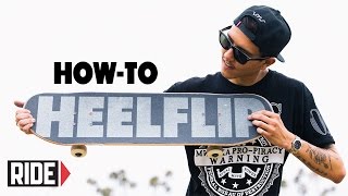 HowTo Heelflip  BASICS with Spencer Nuzzi [upl. by Yonah]