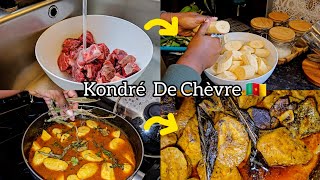 Comment cuisiner du bon Kondre de Chèvre 🇨🇲 ici en Europe Recette Camerounaise cameroun [upl. by Reitrac]