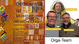 Demokratie ist bunt auch in Meckenbeuren [upl. by Aidile137]