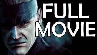 Metal Gear Solid 4 The Movie  Marathon Edition All Cutscenes With Gameplay [upl. by Nimsay182]