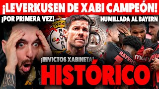 🏆¡¡HISTÓRICO LEVERKUSEN CAMPEÓN de la BUNDESLIGA por PRIMERA VEZ y SIN PERDER NI UN PARTIDO [upl. by Bernard]