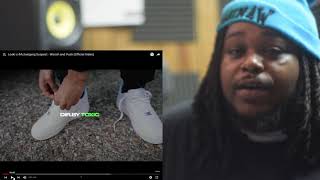 CharlieRed989  Loski x Activegxng Suspect  Woosh and Push Official Video American Reaction [upl. by Norahc]