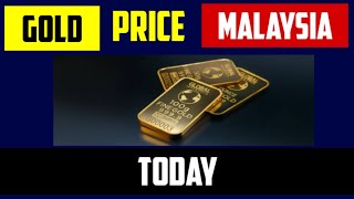 TODAY GOLD PRICE IN MALAYSIA MYR 10 JUNE 2024 [upl. by Yessydo816]