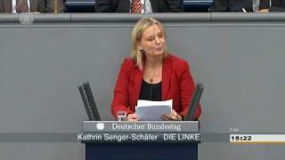 Kathrin SengerSchäfer DIE LINKE Familienpflegezeit hilft Betroffenen nicht [upl. by Nie305]