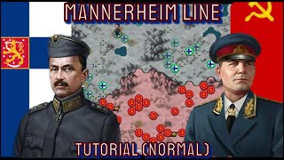 MANNERHEIM LINE TUTORIAL NORMAL  World Conquerer 4 Event [upl. by Ellehcit202]