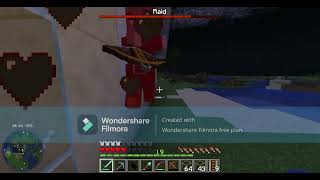 Minecraft raid EPIC FAIL [upl. by Nosyk732]