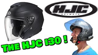 HJC i30 Helmet Review perfect openfaced helmet [upl. by Nerin]