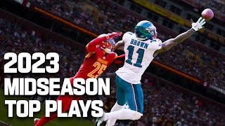 Top Plays at Midseason  2023 NFL Highlights [upl. by Leonardi903]