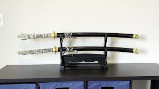 How to Display Japanese Katana Swords the Traditional Way [upl. by God]