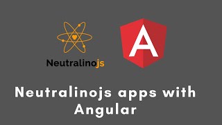 How to develop Neutralinojs apps with Angular [upl. by Ahsiyn]