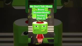 We Don’t Talk About Bruno Numberblocks Version Part 2 encanto wedonttalkaboutbruno disney [upl. by Avla829]