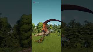 How Dilophosaurus Defends Against Pterodactyl Attacks  Jurassic World Evolution 2 [upl. by Rosemari]