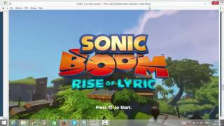 CEMU 152 No Audio Build Sonic Boom Rise of Lyric Ingame Interpreter [upl. by Granoff644]