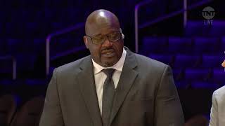 Shaqs Emotional Reaction to Kobe Bryant Statue Unveiling  Inside the NBA [upl. by Tubb]