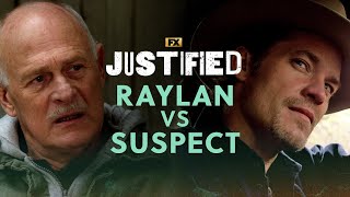 Raylan Takes a Suspect for a Ride  Scene  Justified  FX [upl. by Buyers]