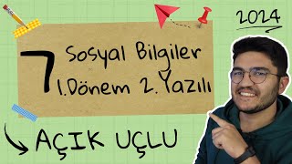 7Sınıf Sosyal Bilgiler 1Dönem 2Yazılı [upl. by Ihtraa]