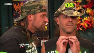 DX discuss their match at WWE Survivor Series [upl. by Burrell404]