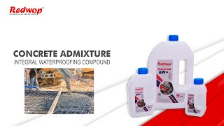 Concrete Admixture  Plastcone AW Redwop Chemicals [upl. by Judus282]