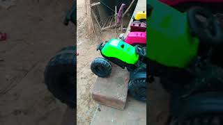 Mini tractor ki jampig🚜☺️🚜😃 fanny and tractor gaadi [upl. by Osy]