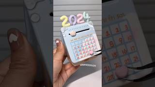 How to make calendar 2024 crafts handmade craft diy art [upl. by Jeunesse]